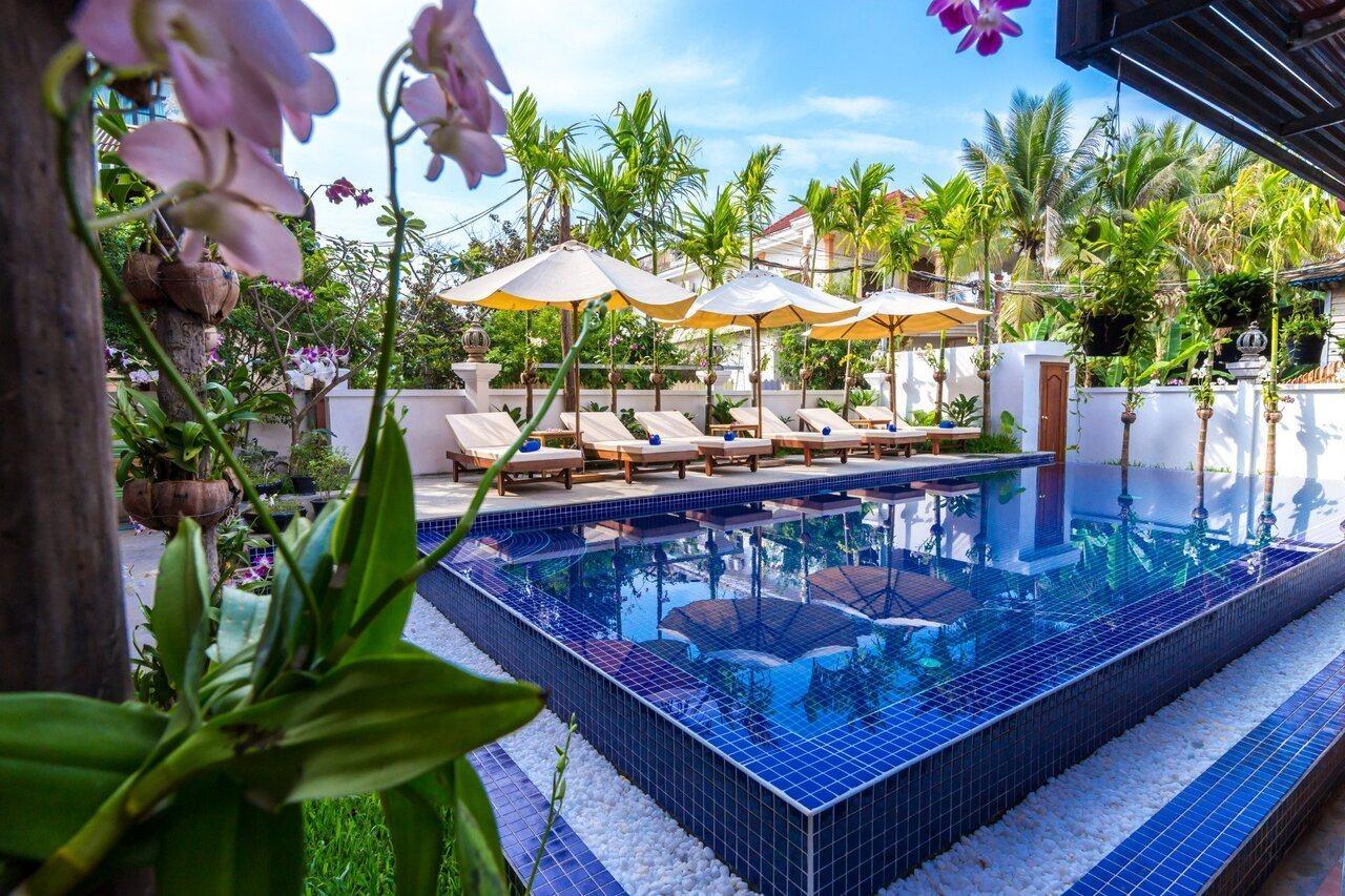 The Unique Angkor Villa Siem Reap Eksteriør billede