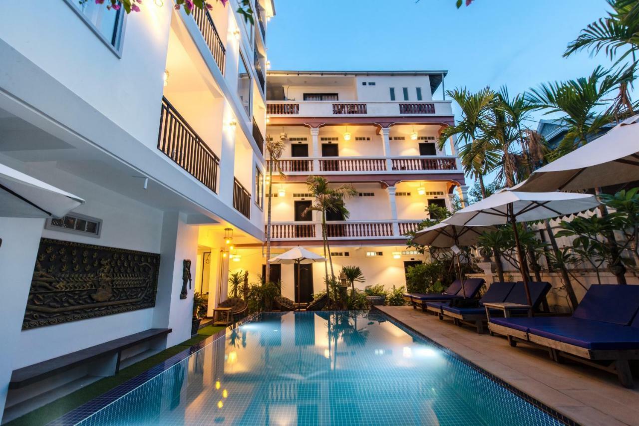The Unique Angkor Villa Siem Reap Eksteriør billede
